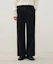 Order DRAW FIT 宽松双褶束带休闲裤【黑色】 DFPT0006BK