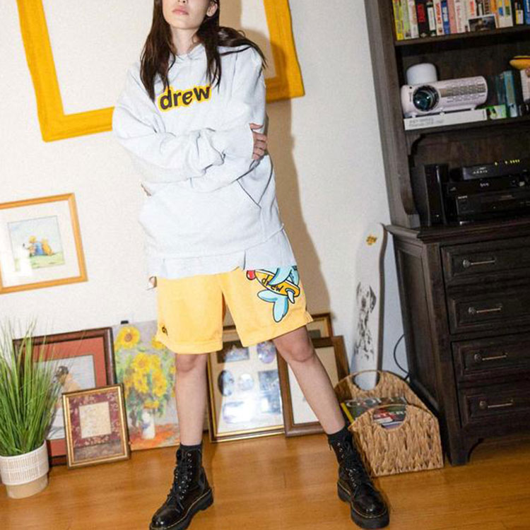 Purchase Drew House 字母標誌連帽上衣 情侶款 淡藍色 Unisex。 DR-SS21-138