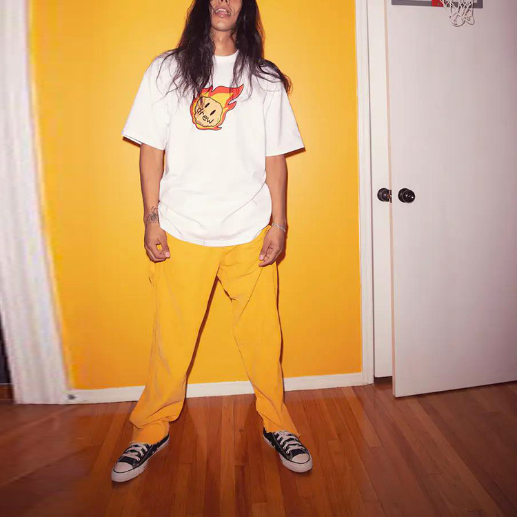 Shop Drew House 小行星男女款白色T恤 DR-SS20-69