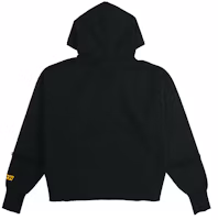 Lookbook Drew House Black Unisex Smiley Patchwork Graphic Hoodie DR-FW20-92
