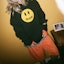Purchase Sudadera Unisex Negra Drew House Gráfico Smiley Patchwork. DR-FW20-92
