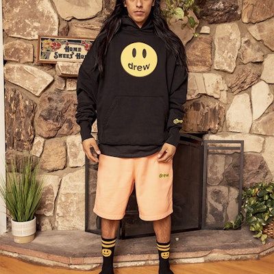 Sudadera Unisex Negra Drew House Gráfico Smiley Patchwork. DR-FW20-92 Sizing Sudadera Unisex Negra Drew House Gráfico Smiley Patchwork. DR-FW20-92