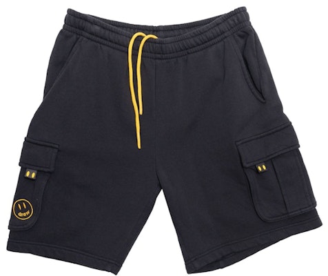 Drew House Cargo Sweatshort Black Buy Drew House Cargo Sweatshort Black