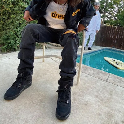 ドリューハウス シェニール スマイリーフェイス デニムジャケット ユニセックス ブラック DR-SS20-016 Details for ドリューハウス シェニール スマイリーフェイス デニムジャケット ユニセックス ブラック DR-SS20-016