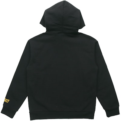 Drew House China Eksklusif Mini Mascot Hoodie Unisex Hitam Pullover DR-SS20-59 Lookbook Drew House China Eksklusif Mini Mascot Hoodie Unisex Hitam Pullover DR-SS20-59