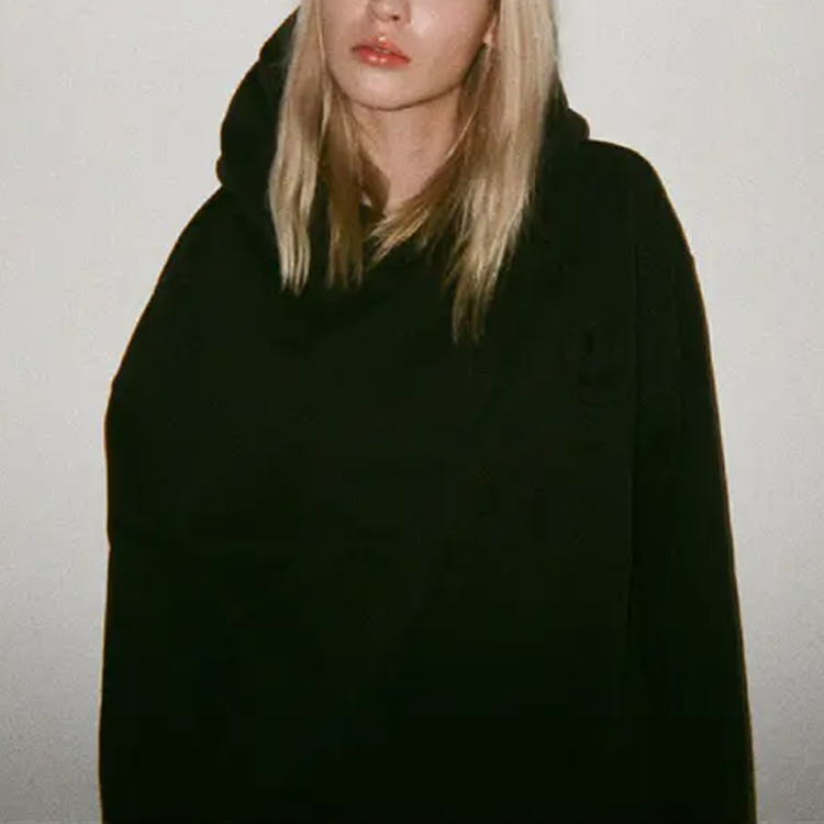 Purchase Drew House China Eksklusif Mini Mascot Hoodie Unisex Hitam Pullover DR-SS20-59