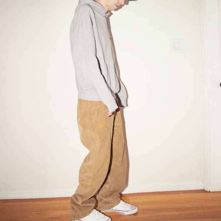 Details for Seluar Drew House Corduroy Vintage Workwear Coffee Brown Unisex. DH- C517-CB