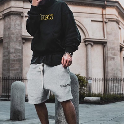 Drew House 解构金色中国限定款黑色男女同款抓绒卫衣 DR-SS20-036 Details for Drew House 解构金色中国限定款黑色男女同款抓绒卫衣 DR-SS20-036