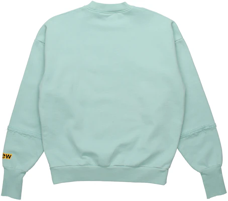 Drew House Dinodrew Deconstructed Crewneck Dinosaur Sweatshirt Mint Green Unisex DR-SS20-003 Lookbook Drew House Dinodrew Deconstructed Crewneck Dinosaur Sweatshirt Mint Green Unisex DR-SS20-003