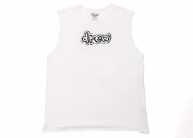 Drew House drew sleeveless tee white Drew House drew sleeveless tee white