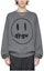 Buy Drew House 表情标志提花针织毛衣 灰色 男款. DR-SS22-181