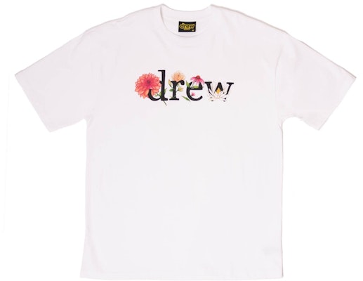 Drew House floral drew S/S tee white Buy Drew House floral drew S/S tee white