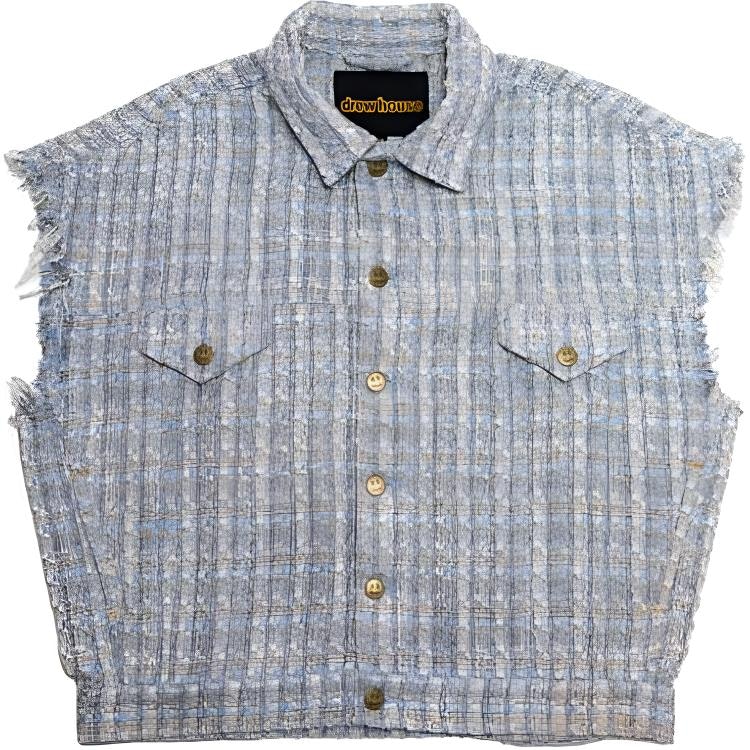 drew-house-floral-fw-22-blue-tweed-collar-vest-unisex-dr-fw-22-002