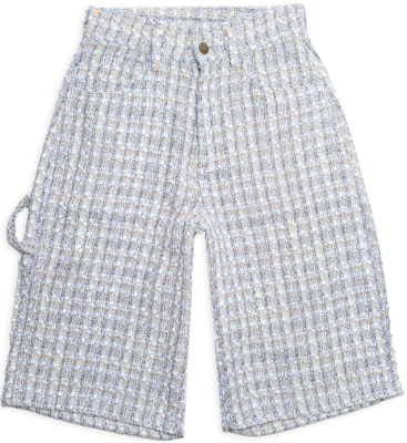 Seluar Lurus Longgar Unisex Drew House Floral FW22 Tweed Logo Biru Muda DR-FW22-236 Order Seluar Lurus Longgar Unisex Drew House Floral FW22 Tweed Logo Biru Muda DR-FW22-236