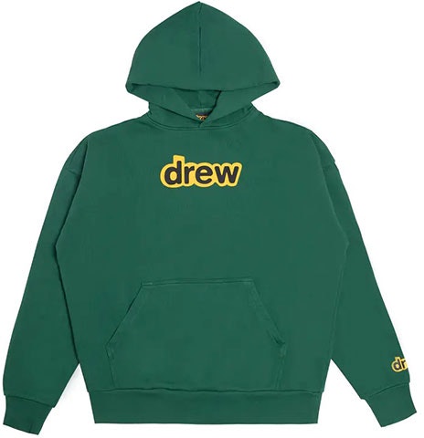 drew-house-fw-21-forest-green-secret-logo-hoodie-unisex-pullover-sweatshirt-dr-fw-21-108