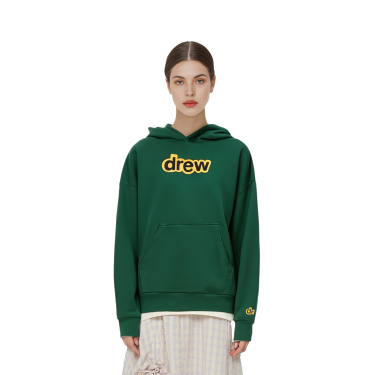 Details for ドリューハウス FW21 フォレストグリーン シークレットロゴ フーディ ユニセックス. DR-FW21-108