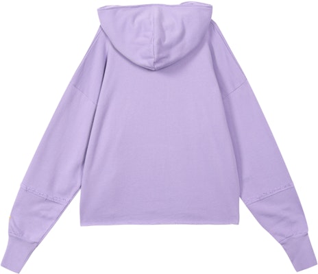 Drew House FW21 薰衣草標誌解構連帽衫 中性套頭款式。 DR-FW21-012 Lookbook Drew House FW21 薰衣草標誌解構連帽衫 中性套頭款式。 DR-FW21-012