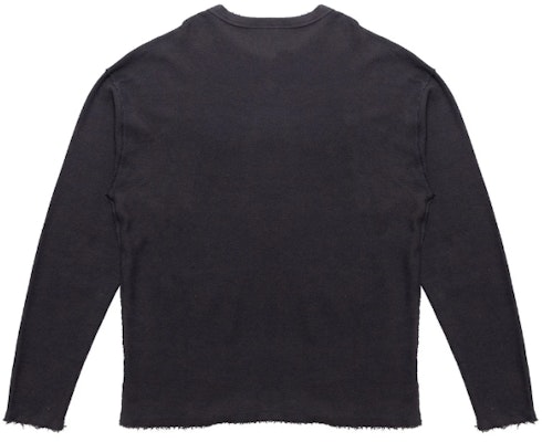 Drew House FW21 反毛巾布標誌長袖上衣 黑色 中性款式。 DR-FW21-062 Lookbook Drew House FW21 反毛巾布標誌長袖上衣 黑色 中性款式。 DR-FW21-062