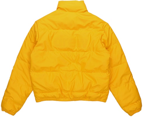 Drew House FW21 Jaket Puffer Smiley Kuning Emas Unisex Musim Sejuk. DR-FW21-110 Lookbook Drew House FW21 Jaket Puffer Smiley Kuning Emas Unisex Musim Sejuk. DR-FW21-110