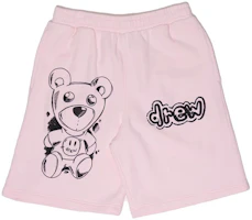 Order Drew House FW21 Theodore 手繪熊標誌短褲 淡粉色 男女通用款 DR-FW21-009