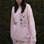 Details for Drew House FW21 Theodore Sketch Crewneck Pink Sweater Teddy Print Unisex. DR-FW21-008