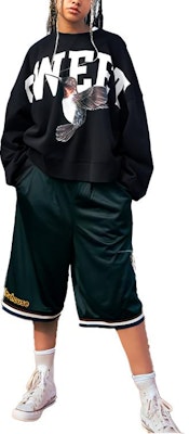 Drew House FW22 Hitam Sweet Boxy Crewneck Pullover Sweatshirt Unisex. DR-FW22-210 Details for Drew House FW22 Hitam Sweet Boxy Crewneck Pullover Sweatshirt Unisex. DR-FW22-210