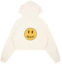 Order Drew House FW22 短版拉鏈連帽衫 米白色笑臉 男女款毛衣 DW-FW22-1222-04