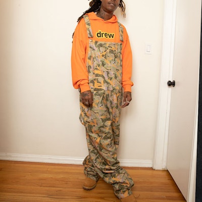 Drew House 2022秋冬抓绒连体裤-迷彩宽松版型连体衣 男女同款 DR-FW22-519 Shop Drew House 2022秋冬抓绒连体裤-迷彩宽松版型连体衣 男女同款 DR-FW22-519