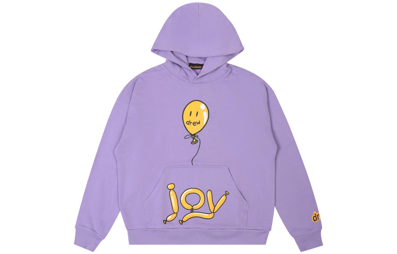 Drew House FW22 Joy Hoodie Lavender Smiley Balloon Unisex Purple Hoodie. DR-FW22-504 圖 2