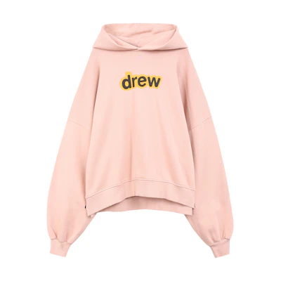 Drew House FW22 Oversized Logo Pullover Sweatshirt Unisex Pink DW-1216-7