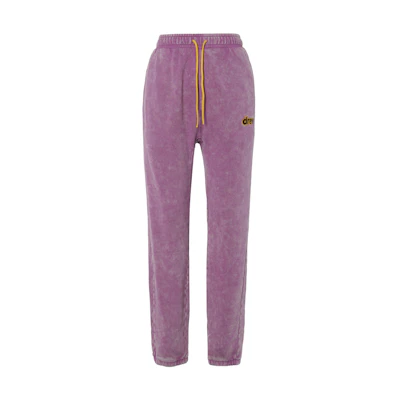Drew House FW22 Purple Letter Wash Casual Sweatpants Unisex. DW-FW22-1223-01