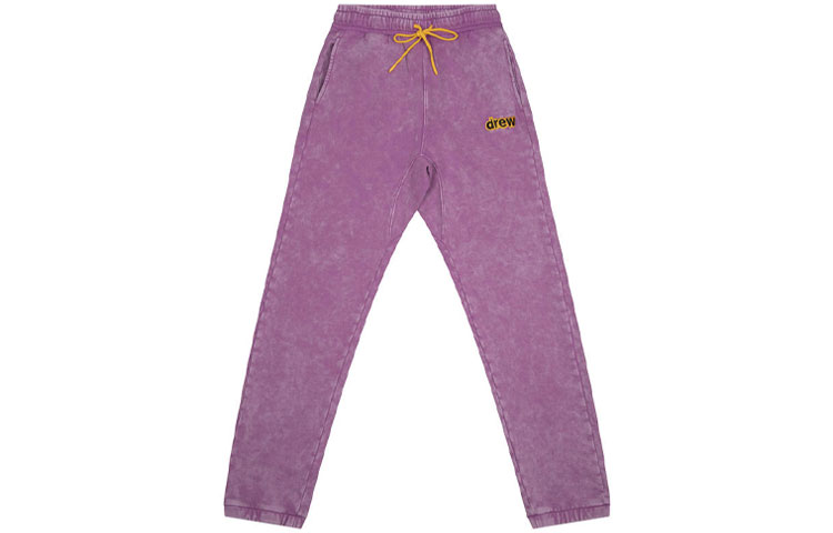 Order Drew House FW22 紫色字母休閒長褲 男女適穿款式. DW-FW22-1223-01