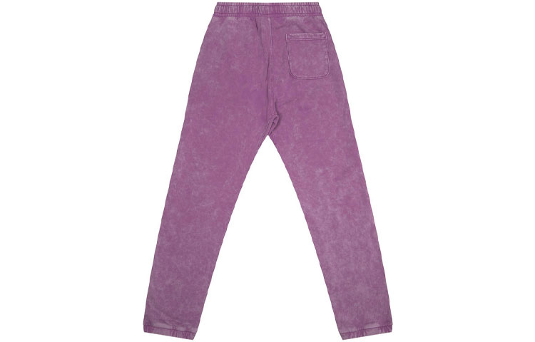 Lookbook Drew House FW22 紫色字母休閒長褲 男女適穿款式. DW-FW22-1223-01