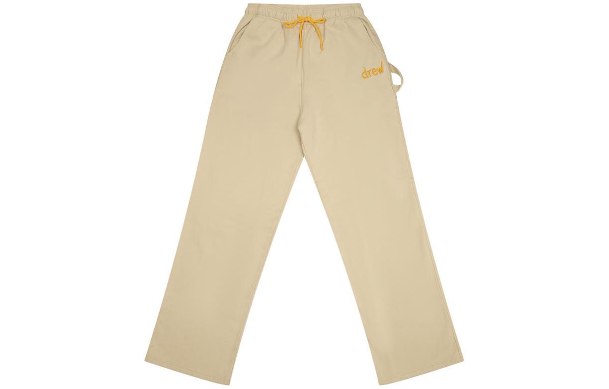 Drew House FW22 Scribble Carpenter Sweatpant Biscotti Unisex Relaxed Fit Pants. DW-FW22-1223-13