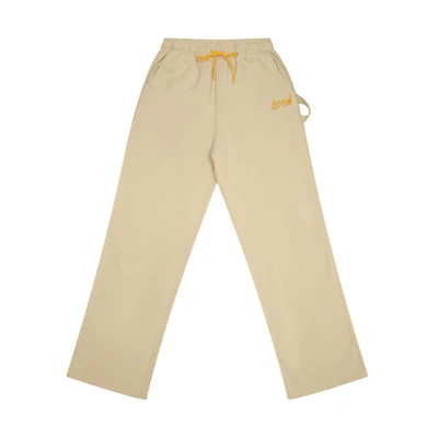 Drew House FW22 Scribble Carpenter Sweatpant Biscotti Unisex Relaxed Fit Pants. DW-FW22-1223-13