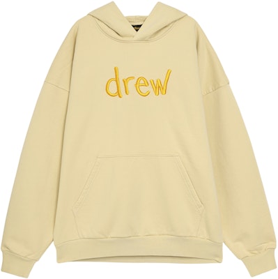 Drew House FW22 手繪風寬鬆連帽衫 杏仁米 男女款 刺繡標誌。 DW-FW22-1223-02 Buy Drew House FW22 手繪風寬鬆連帽衫 杏仁米 男女款 刺繡標誌。 DW-FW22-1223-02