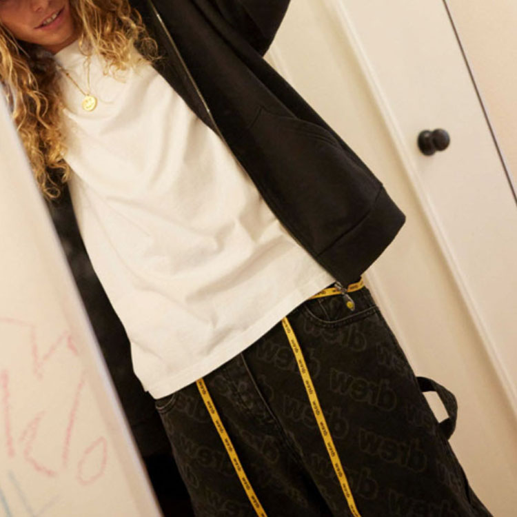 Drew House FW22 Secret Black Zip-Up Hoodie - Unisex Letter Design DR-FW22-506 圖 6