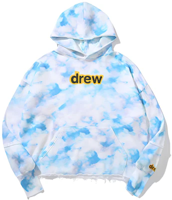 Drew House FW22 解構藍色漸變染連帽上衣 男女款 pullover DR-FW22-010 Buy Drew House FW22 解構藍色漸變染連帽上衣 男女款 pullover DR-FW22-010