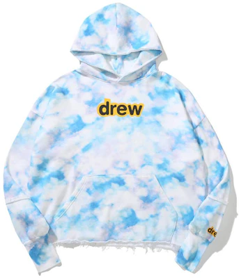 Drew House FW22 解構藍色漸變染連帽上衣 男女款 pullover DR-FW22-010 Order Drew House FW22 解構藍色漸變染連帽上衣 男女款 pullover DR-FW22-010