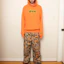 Shop Drew House FW22 Secret Hoodie Orange Letter Logo Pullover Sweatshirt Unisex DR-FW22-014