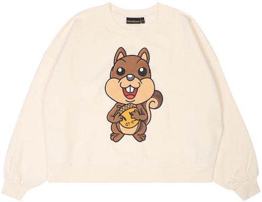 Drew House 2022秋冬 Sherman宽松圆领卡通印花男女同款卫衣米白色。 DR-FW22-518 Buy Drew House 2022秋冬 Sherman宽松圆领卡通印花男女同款卫衣米白色。 DR-FW22-518