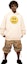 Shop Sudadera Unisex Oversized Drew House FW22 Smiley Mascot Crema con Forro Polar. DR-FW22-420