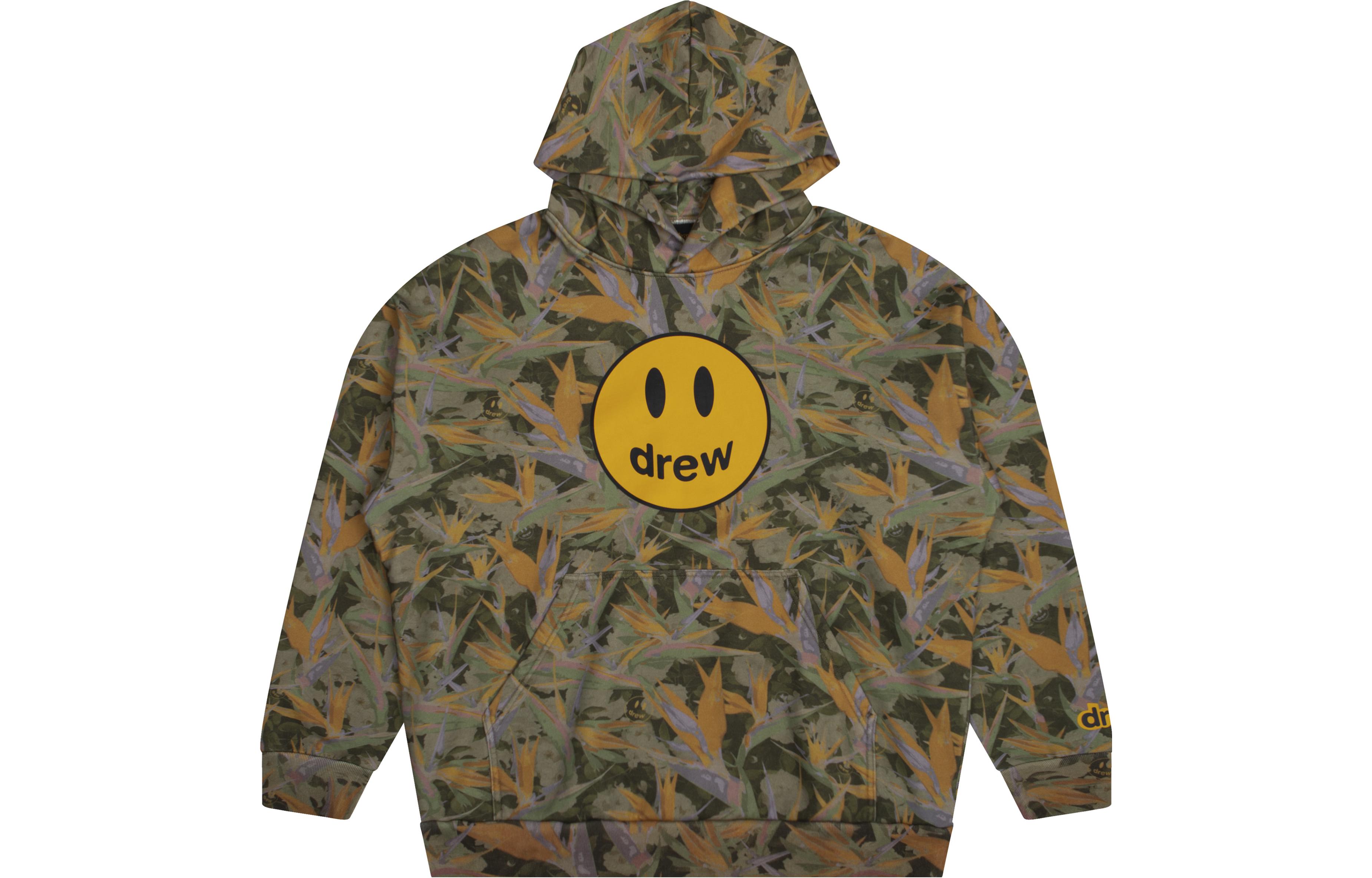 Buy Drew House FW22 Hoodie Unisex Smiley Oversized Fleece Pullover - Multi-warna. DR-FW22-410
