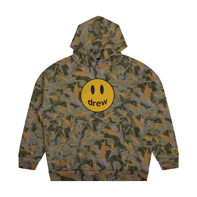 Drew House FW22 Smiley Mascot Oversized Hoodie Unisex Pullover Fleece - Multi-color. DR-FW22-410