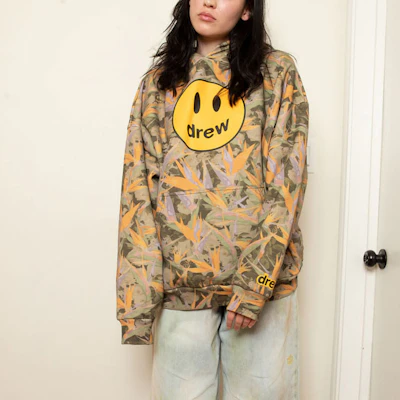 Drew House FW22 Smiley 寬版連帽上衣 男女款抓絨衫 - 多色款 DR-FW22-410 Purchase Drew House FW22 Smiley 寬版連帽上衣 男女款抓絨衫 - 多色款 DR-FW22-410