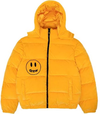 Drew House FW22 笑臉黃格紋連帽外套 - 黃色 DR-FW22-366 Order Drew House FW22 笑臉黃格紋連帽外套 - 黃色 DR-FW22-366