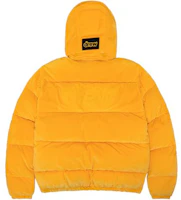 Lookbook Drew House FW22 Smiley Quilted Hooded Jacket Yellow - . DR-FW22-366