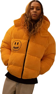 Drew House FW22 笑臉黃格紋連帽外套 - 黃色 DR-FW22-366 Shop Drew House FW22 笑臉黃格紋連帽外套 - 黃色 DR-FW22-366