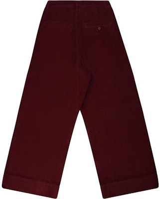 Drew House FW22 Seluar Korduroi Lebar Coklat Unisex Gaya Vintage. DW-FW22-121 Lookbook Drew House FW22 Seluar Korduroi Lebar Coklat Unisex Gaya Vintage. DW-FW22-121