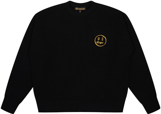 Drew House FW23 黑色微笑标志胸前卫衣男女同款. DH-WK9122-SMBK Order Drew House FW23 黑色微笑标志胸前卫衣男女同款. DH-WK9122-SMBK